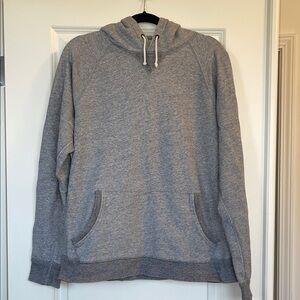 J. CREW pull over fleece hoodie